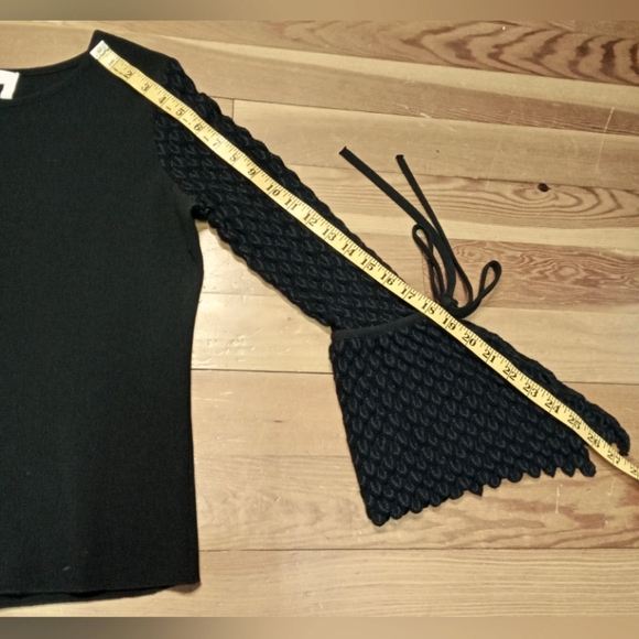 SeeByChloé Knit Bell Sleeve top - Picture 4 of 8